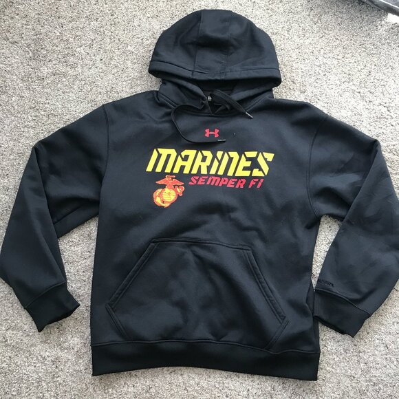 Under Armour Marines USMC Hoodie - Picture 1 of 4